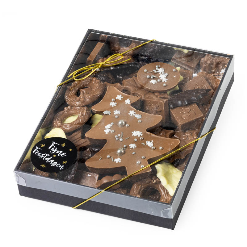 Kerstboom van Chocolade